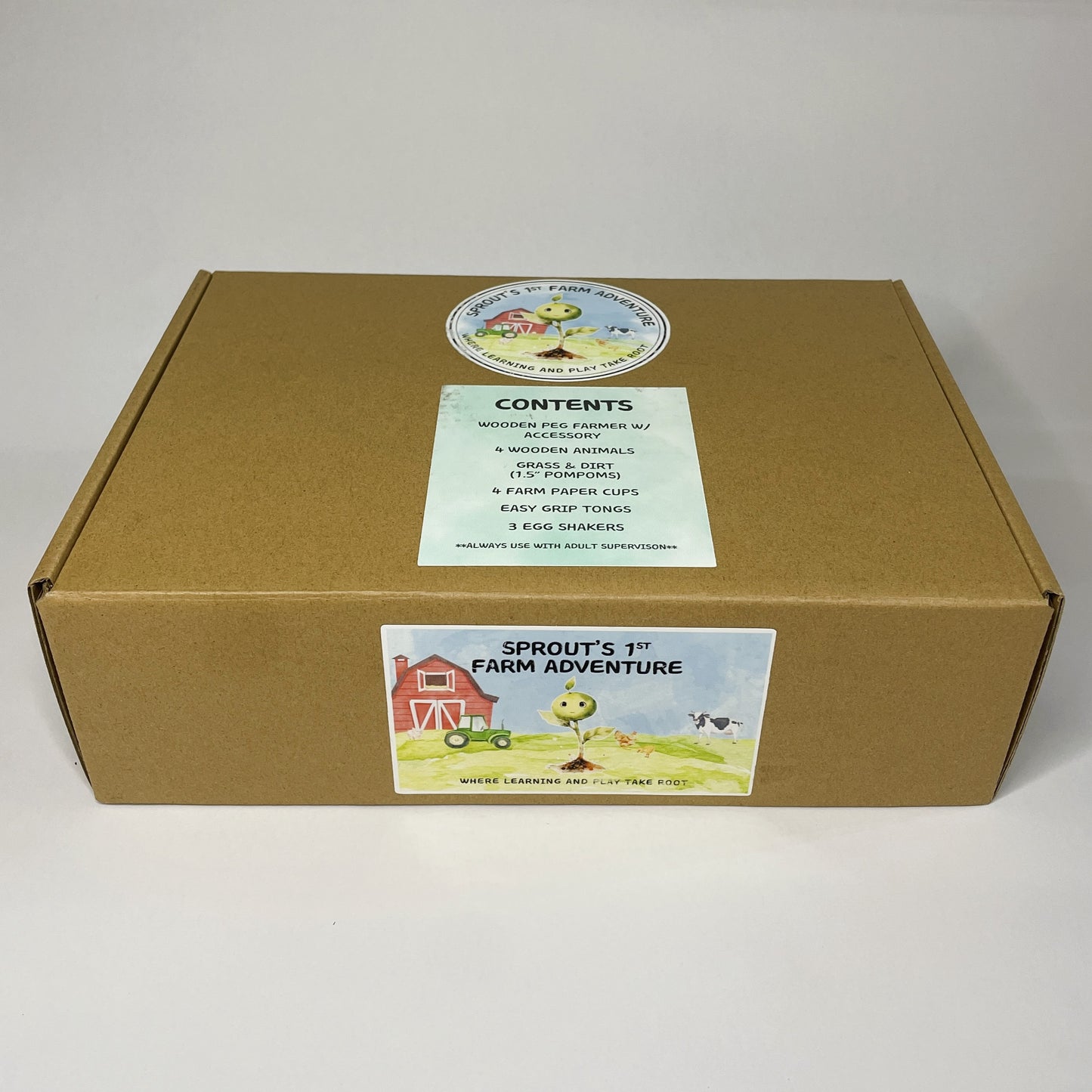 Sprout’s First Farm Adventure – A Hands-On Farmyard Fun!